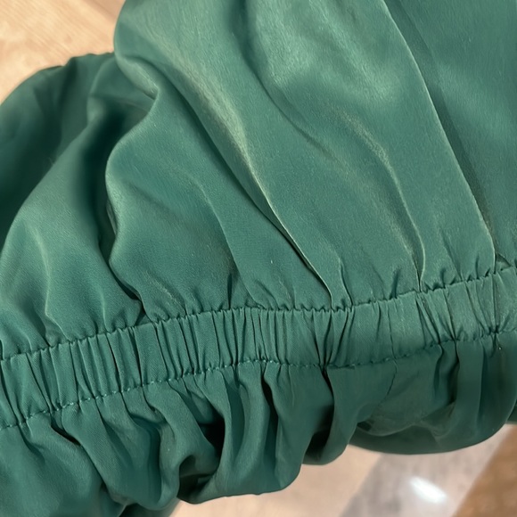 CUTE GREEN TUBE DRESS WITH SLIT - Picture 6 of 6